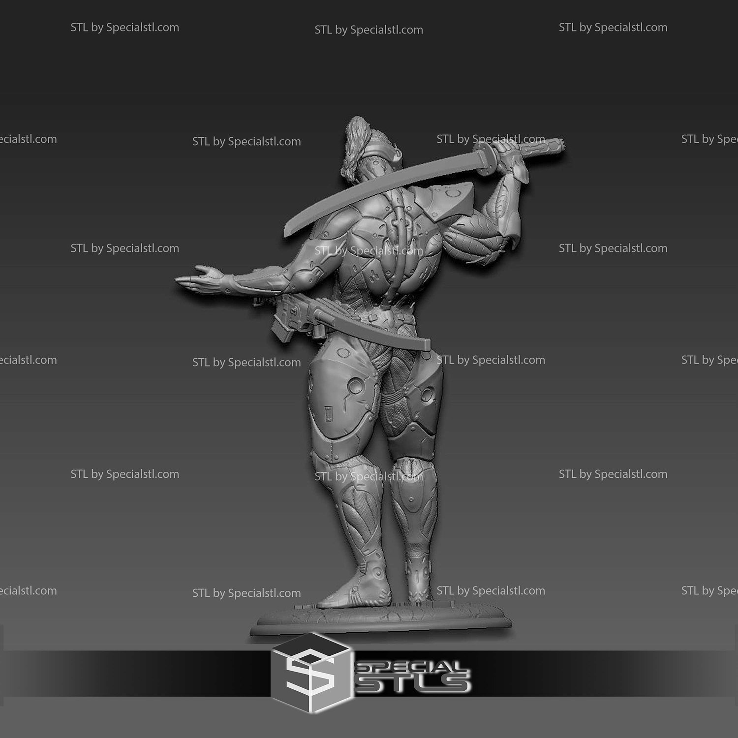 Samuel Rodrigues Metal Gear 3D Printer Files STL Model — view 3