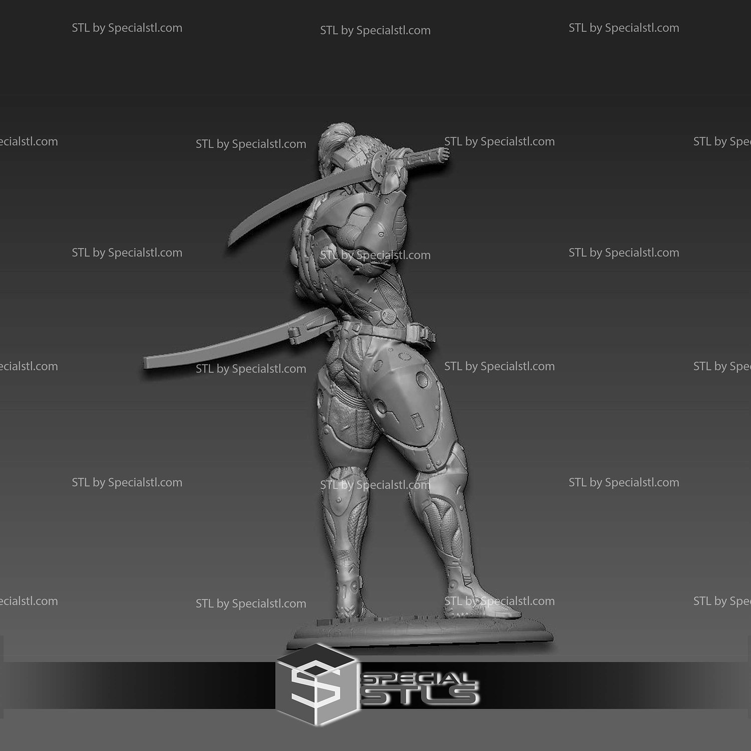Samuel Rodrigues Metal Gear 3D Printer Files STL Model — view 4