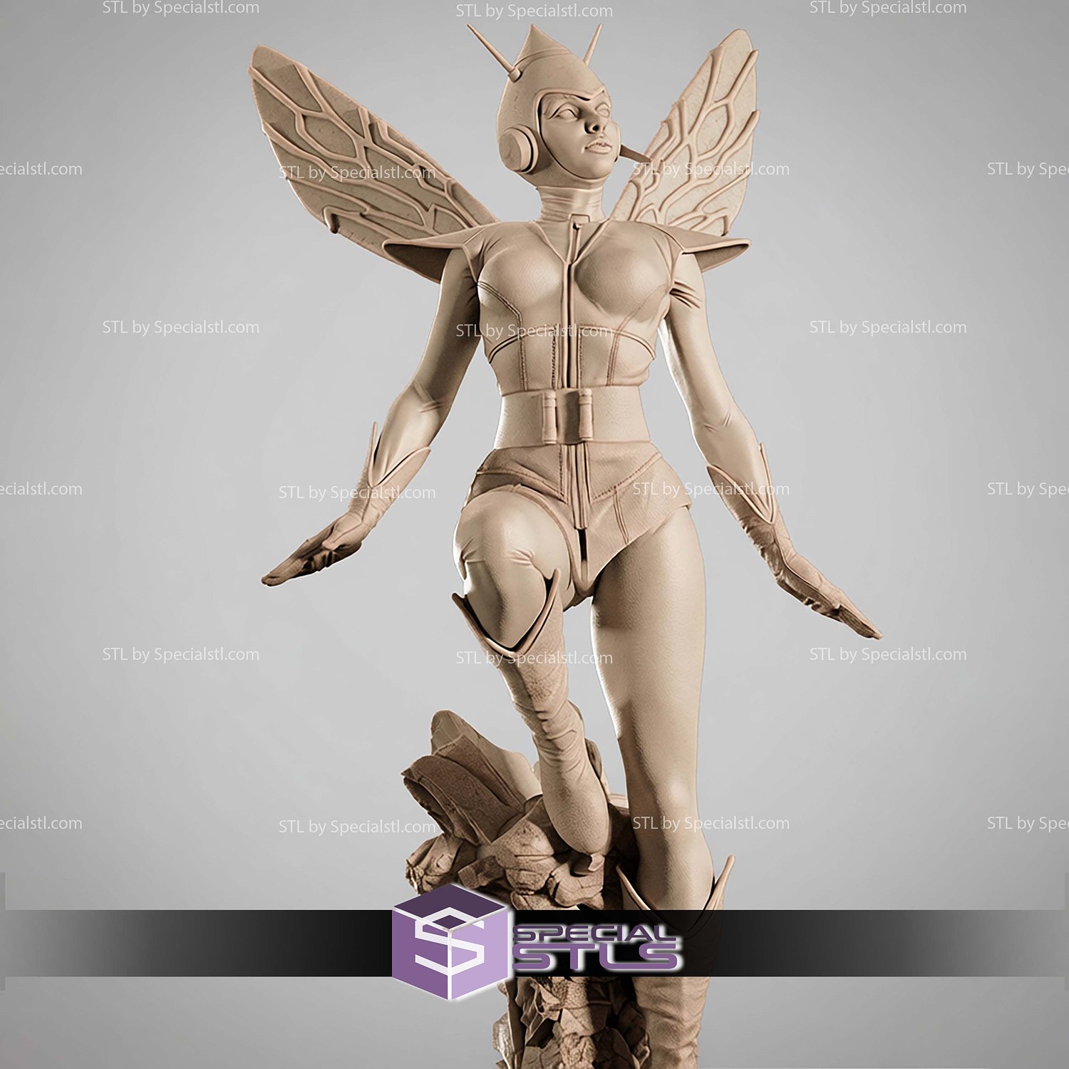 The Wasp Comics 440mm STL Files 3D Model — view 3