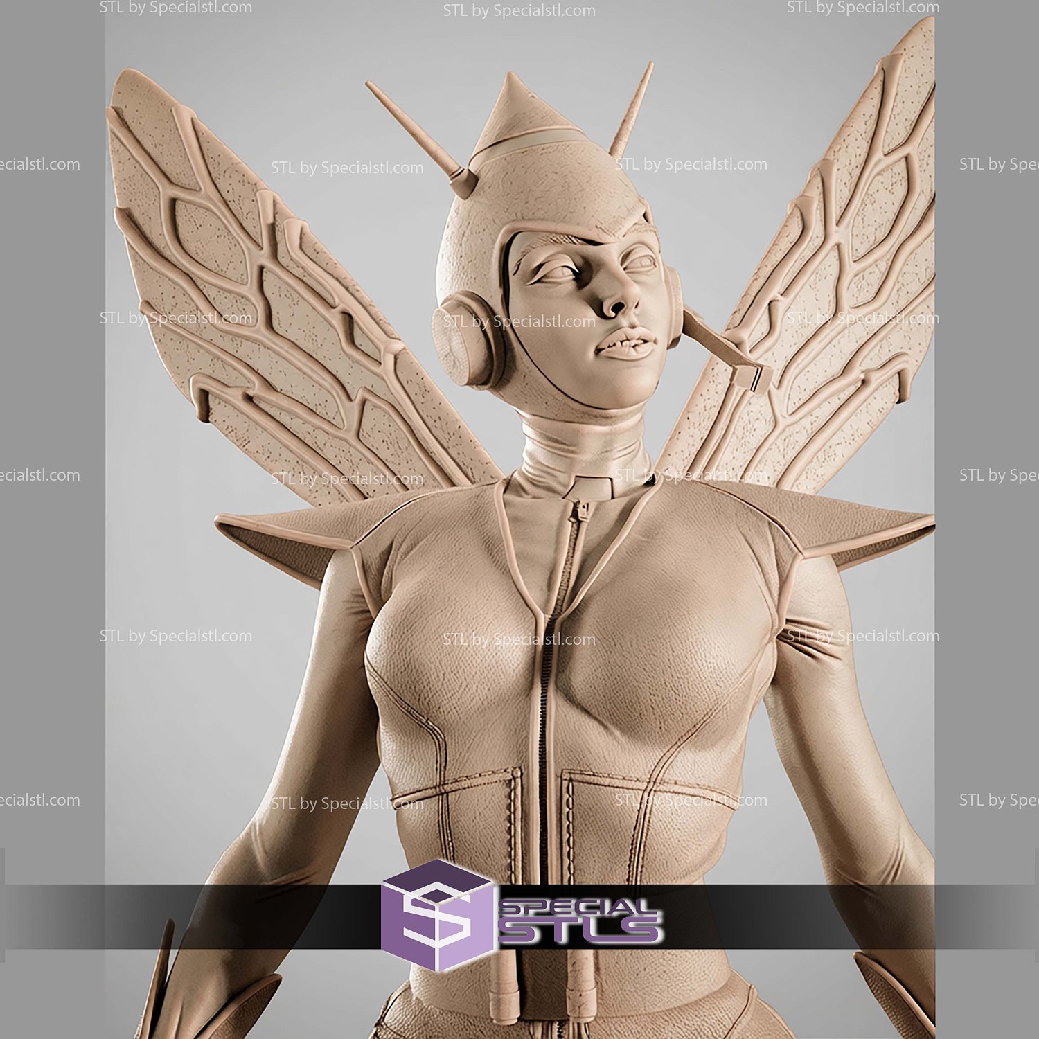 The Wasp Comics 440mm STL Files 3D Model — view 6