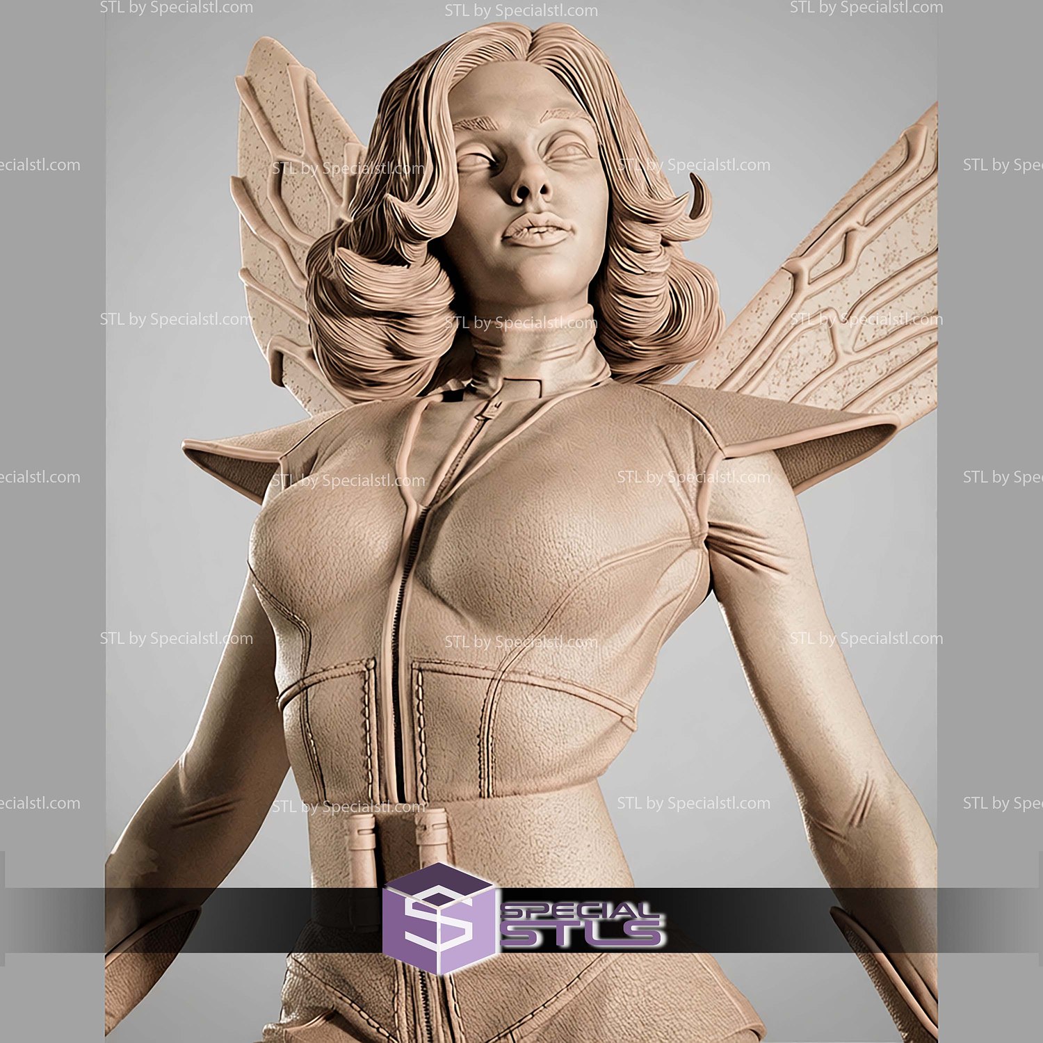 The Wasp Comics 440mm STL Files 3D Model — view 7
