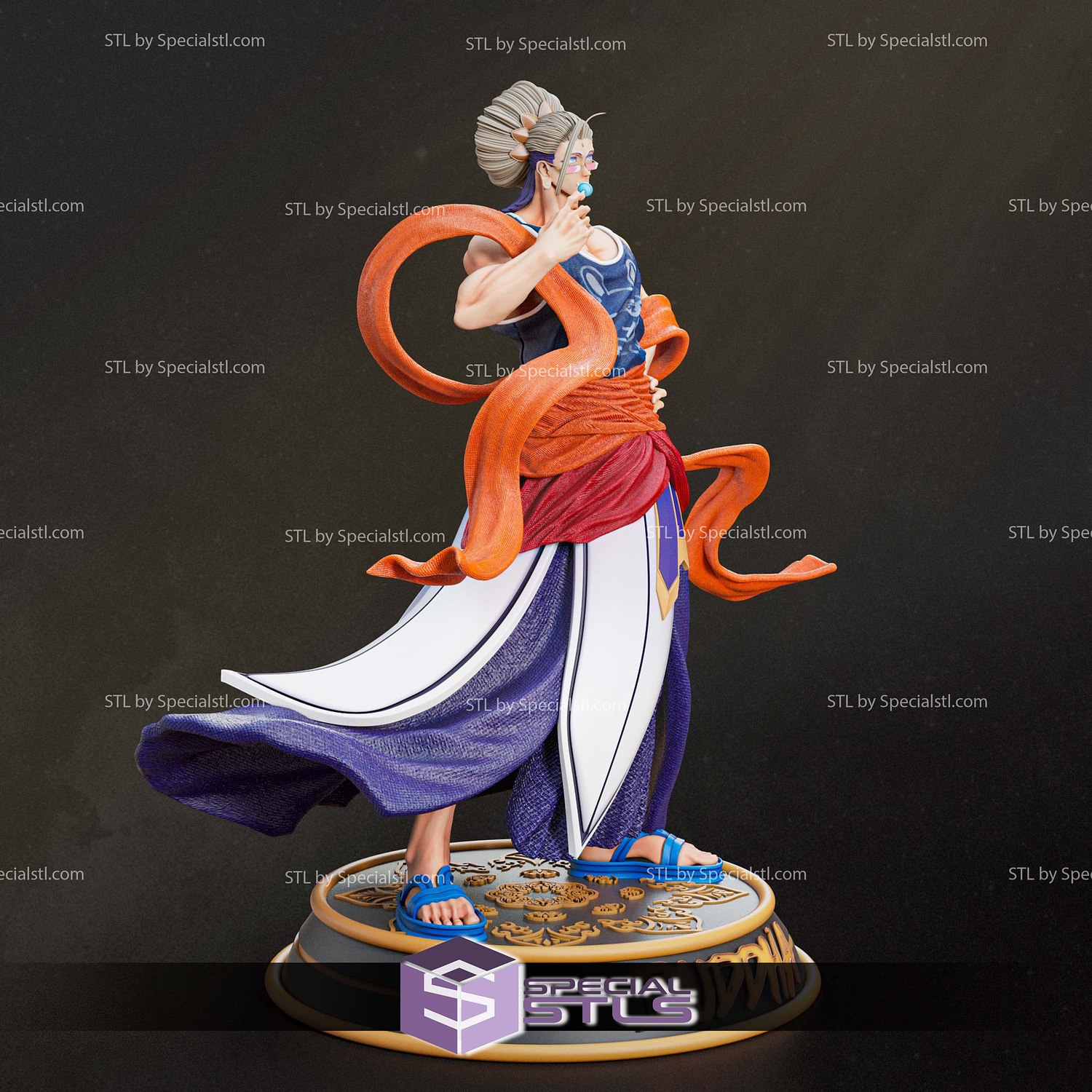 Buddha Shuumatsu No Valkyrie Candy STL Files 3D Model — view 3