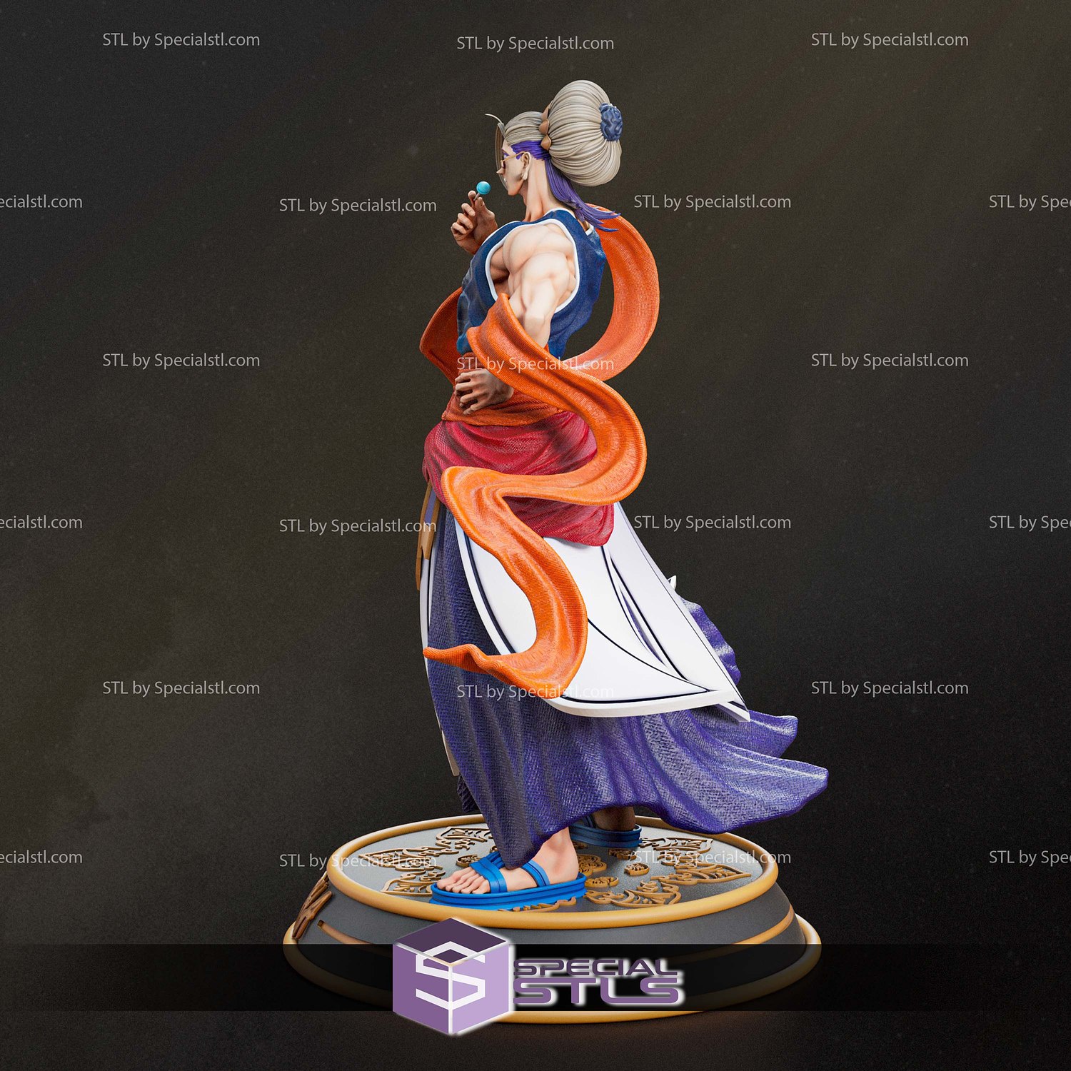Buddha Shuumatsu No Valkyrie Candy STL Files 3D Model — view 5