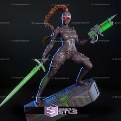 Emerald Assassin Fanart STL Files 3D Model