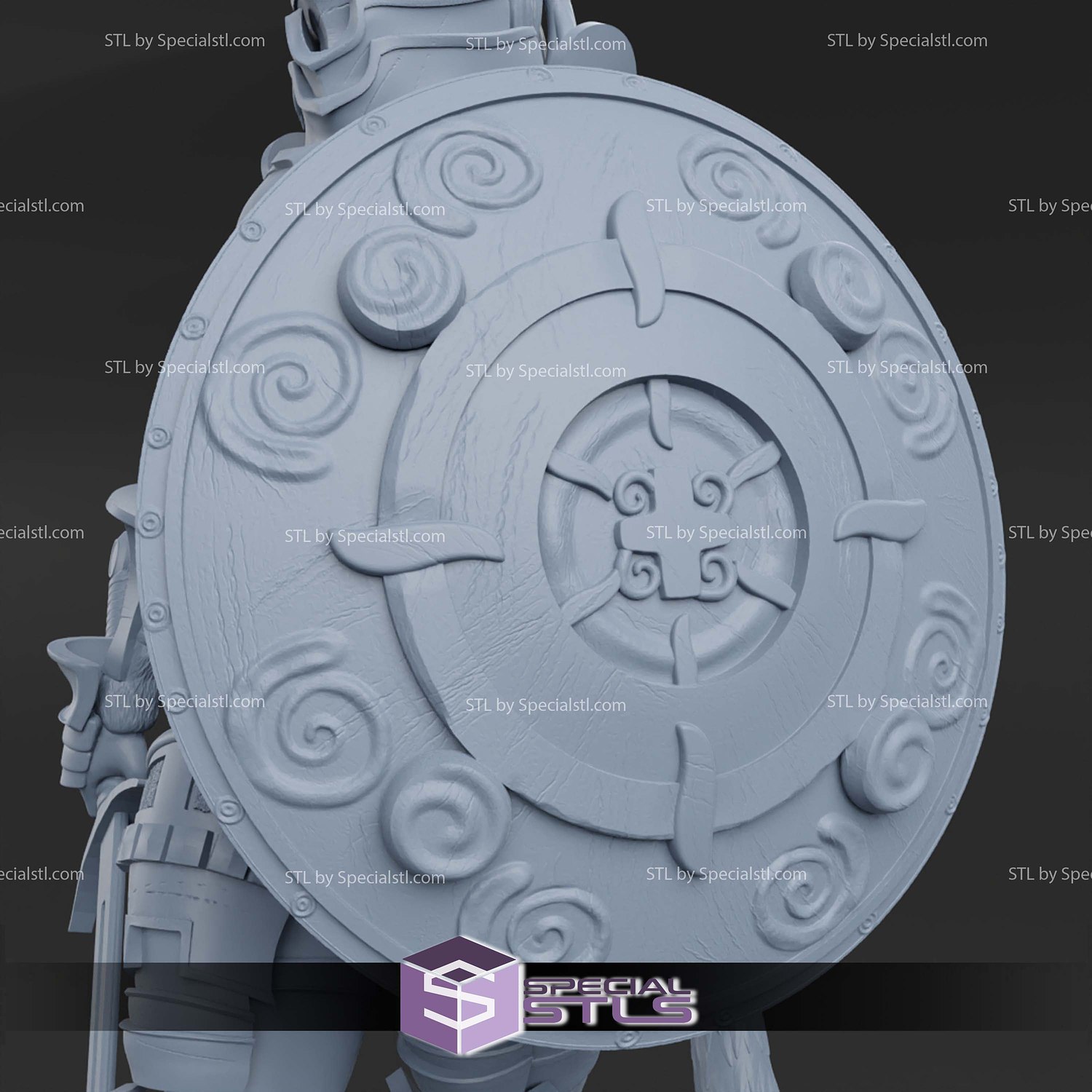 Sheeba the Tigress Warrior 1-12 STL Files 3D Model — view 7