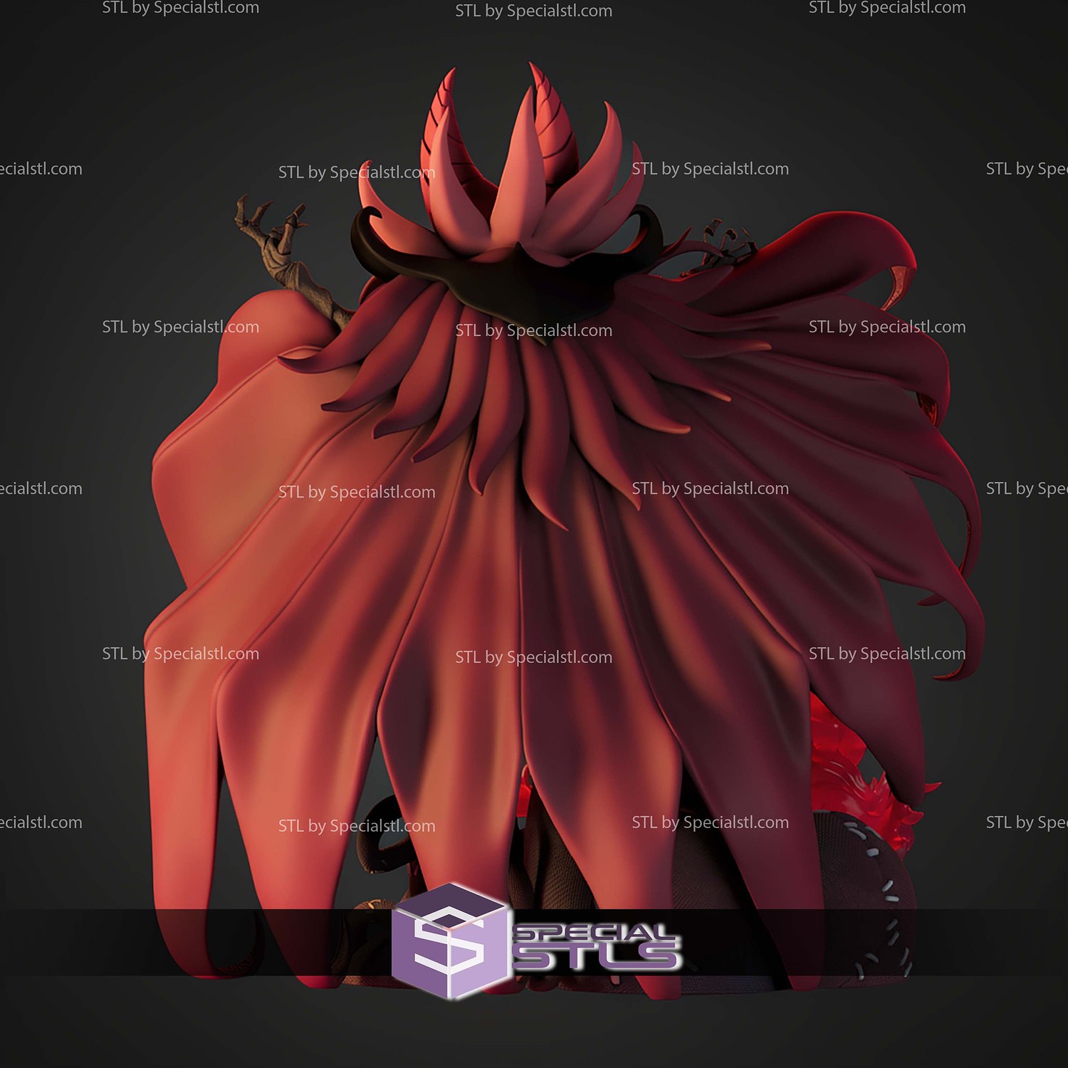Nightmare King Grimm Hollow Knight Version STL Files 3D Model — view 5