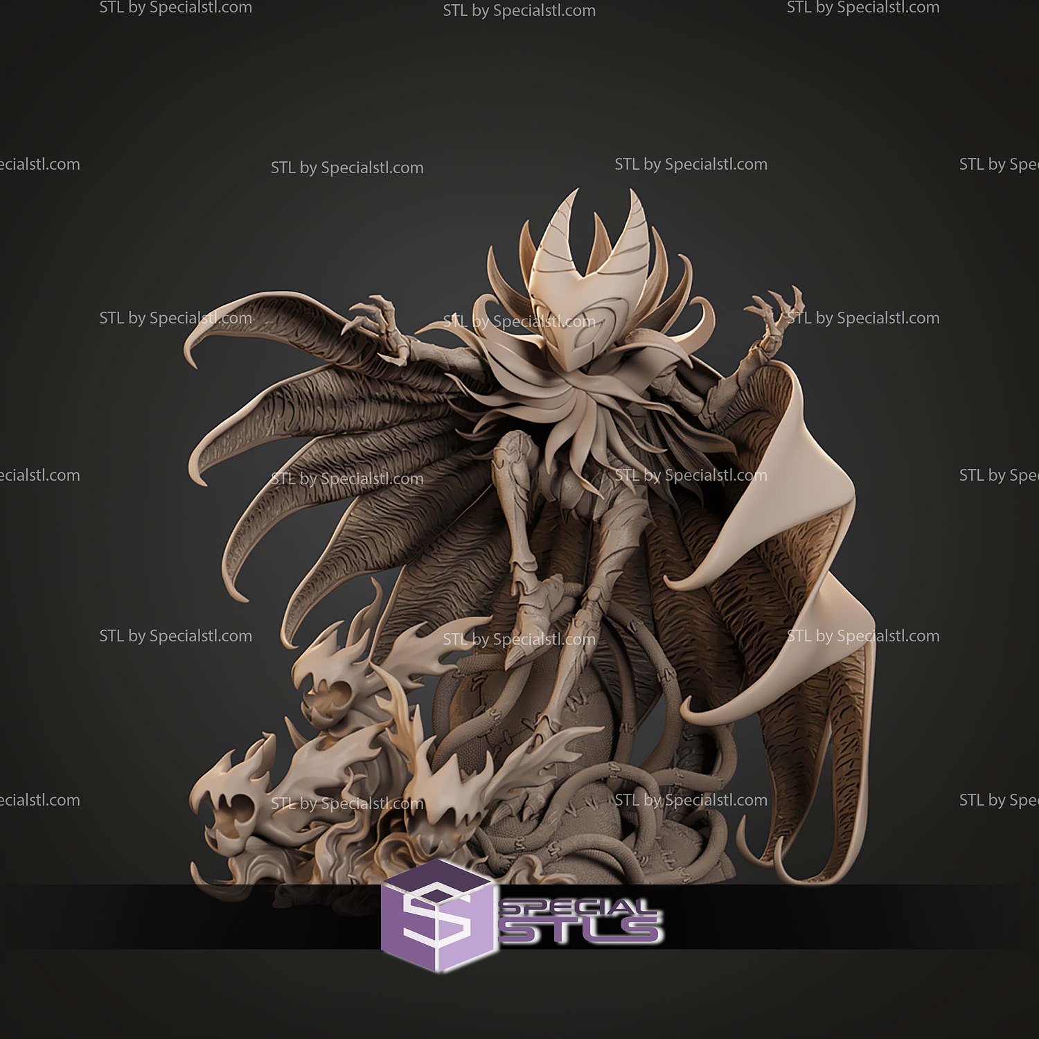 Nightmare King Grimm Hollow Knight Version STL Files 3D Model — view 6