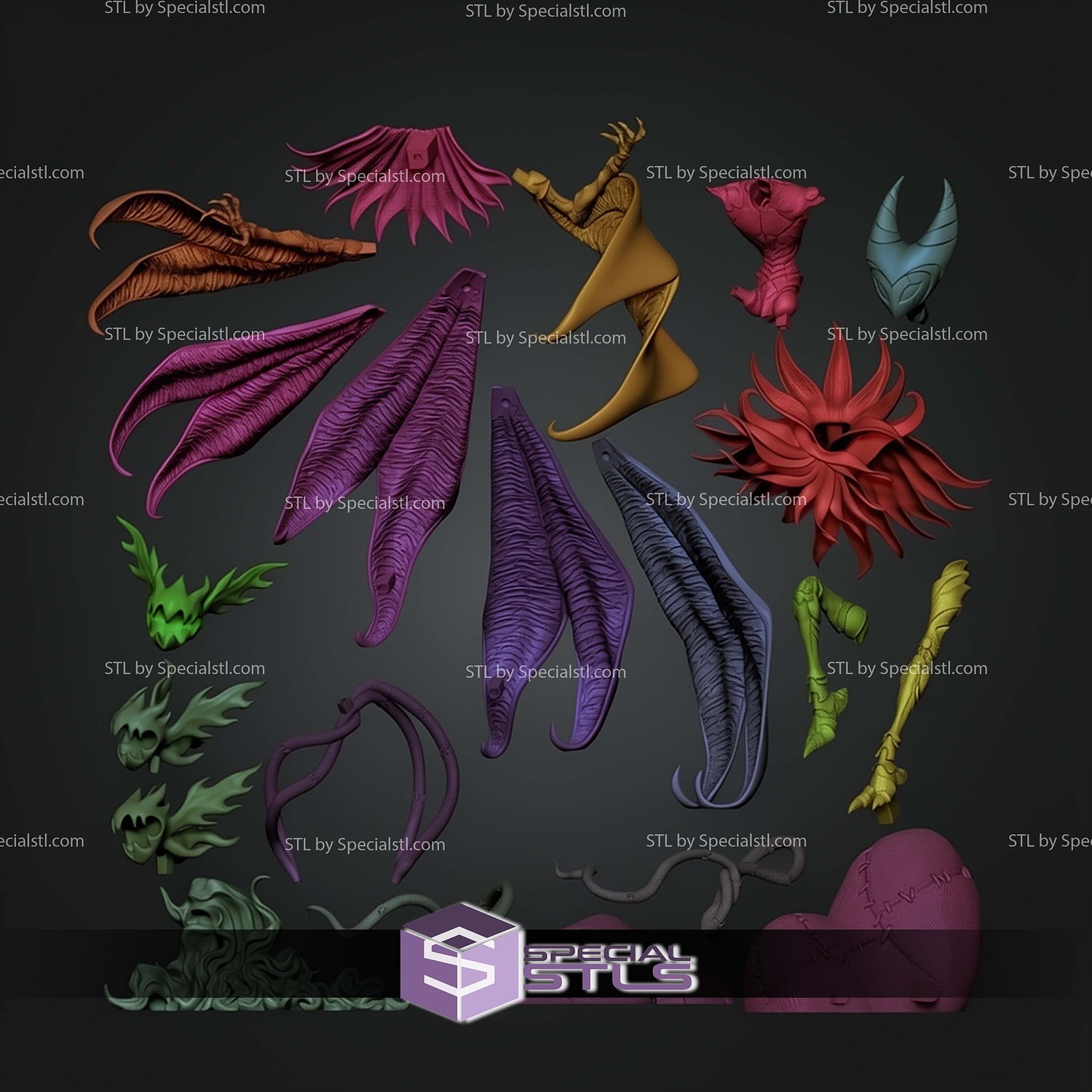 Nightmare King Grimm Hollow Knight Version STL Files 3D Model — view 7