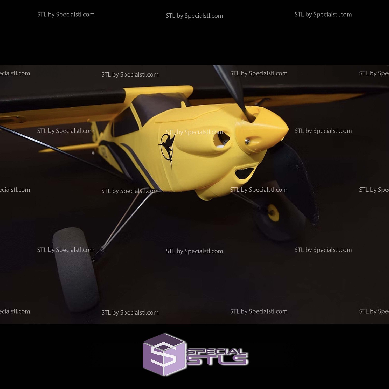 Super Timber Model B 3D Printed RC Models STL Model — view 3