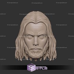 Custom Head STL Collection - Dr Morbius 3D Model