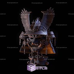Life Size Daiten the Samurai Mask STL Printer Files 3D Model