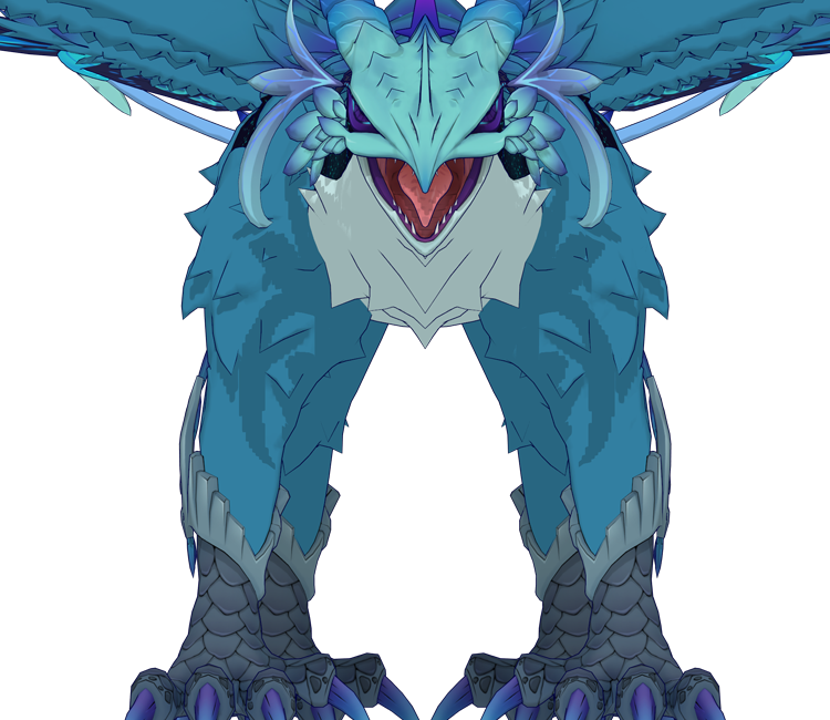 Genshin Impact Stormterror 3D OBJ Model