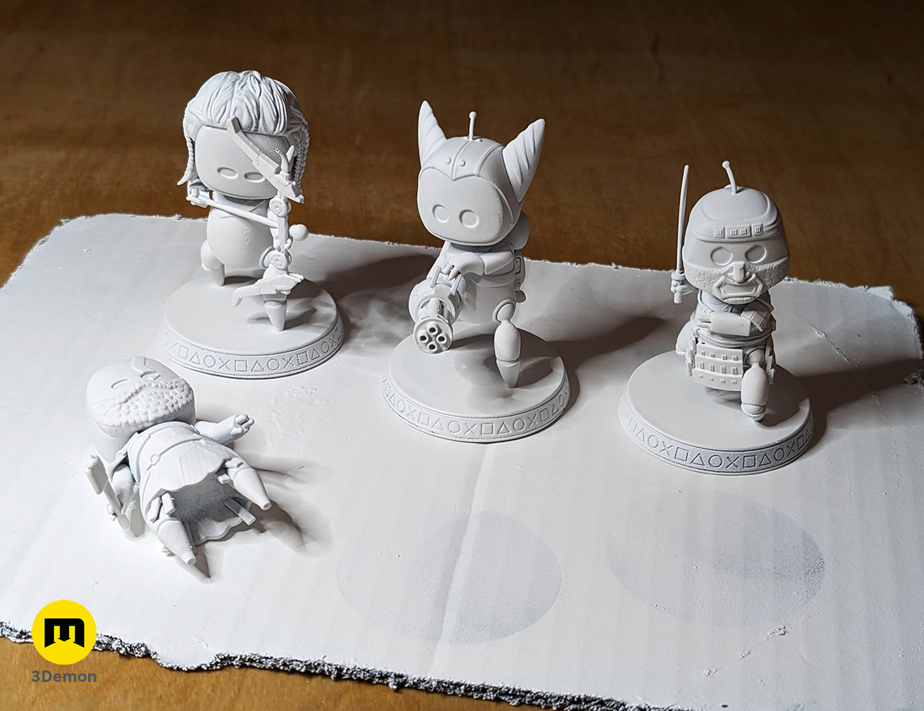 Astro Bot - Ratchet & Clank 3D STL Model — view 5