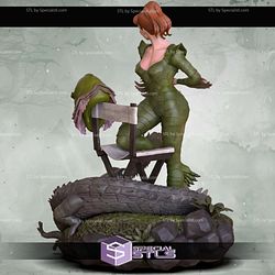 Lagoon Waifu Horror Movie Fanart 3D Printer Files STL Model