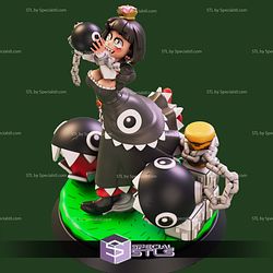 Pin Up Girl Collection - Chompette 3D Printer Files STL Model
