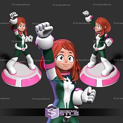 Ochako Uraraka Small Girl 3D Print Files STL Model