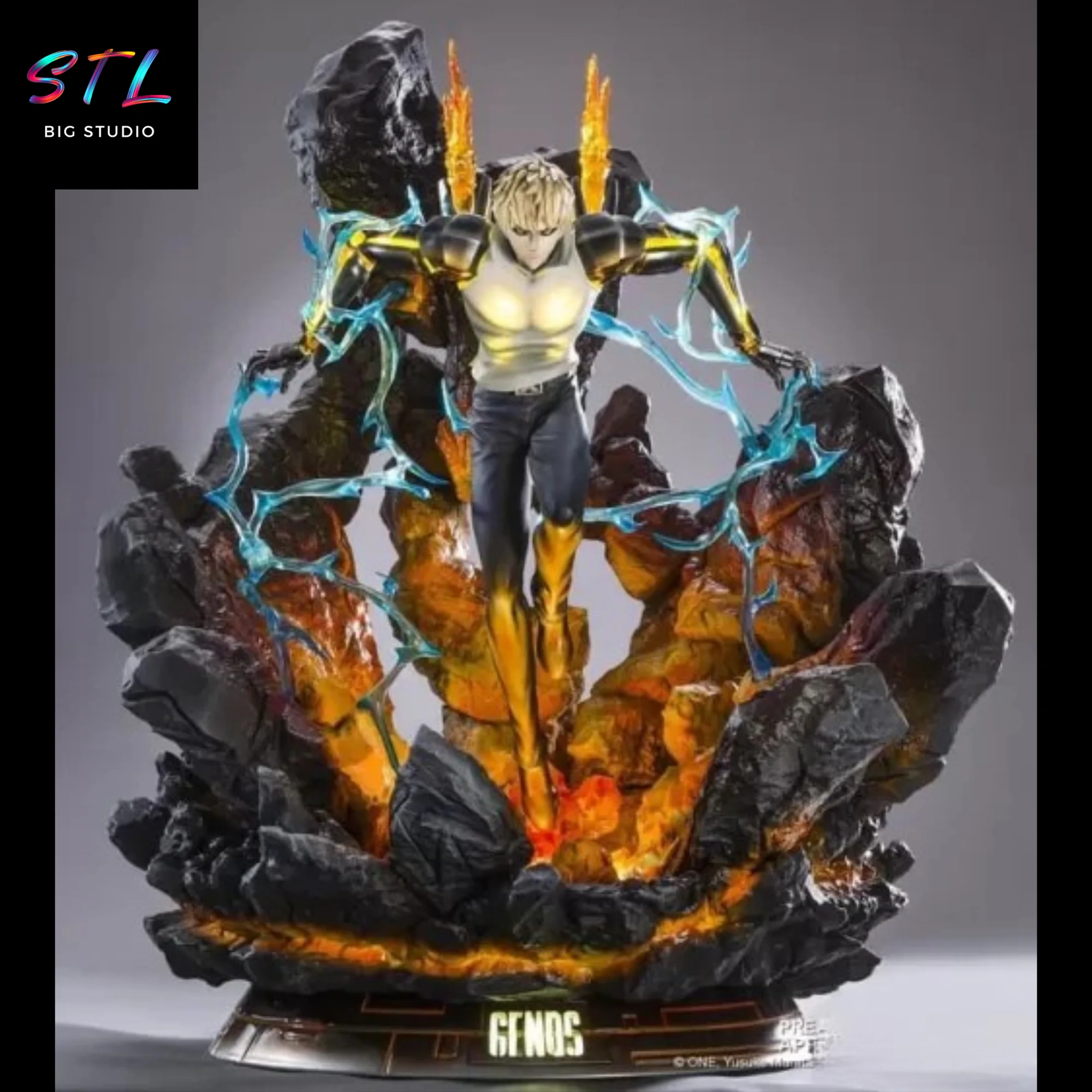 Genos STL | One Punch Man | 3D Printable Figure Model