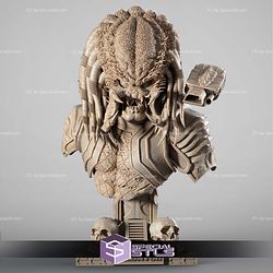 Marvel Predator 2025 Portrait Bust 3D Printer Files STL Model
