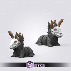 Super Basic STL Flexi Wendigo 3D Model