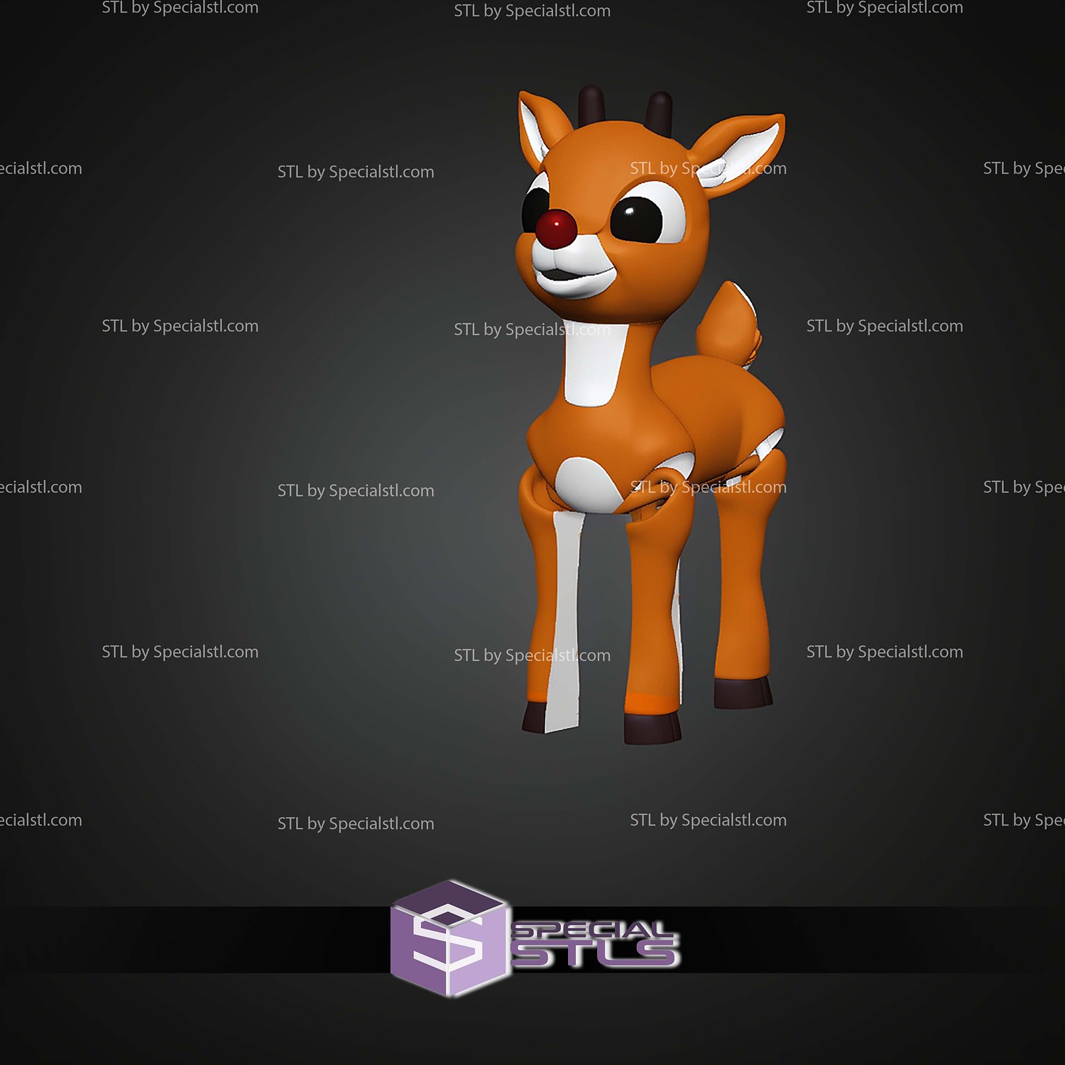 Rudolph Flexi STL Files 3D Model — view 3