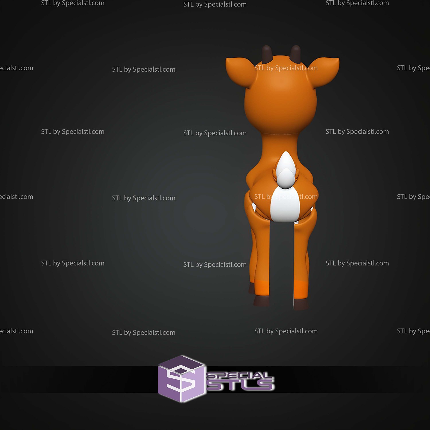 Rudolph Flexi STL Files 3D Model — view 4