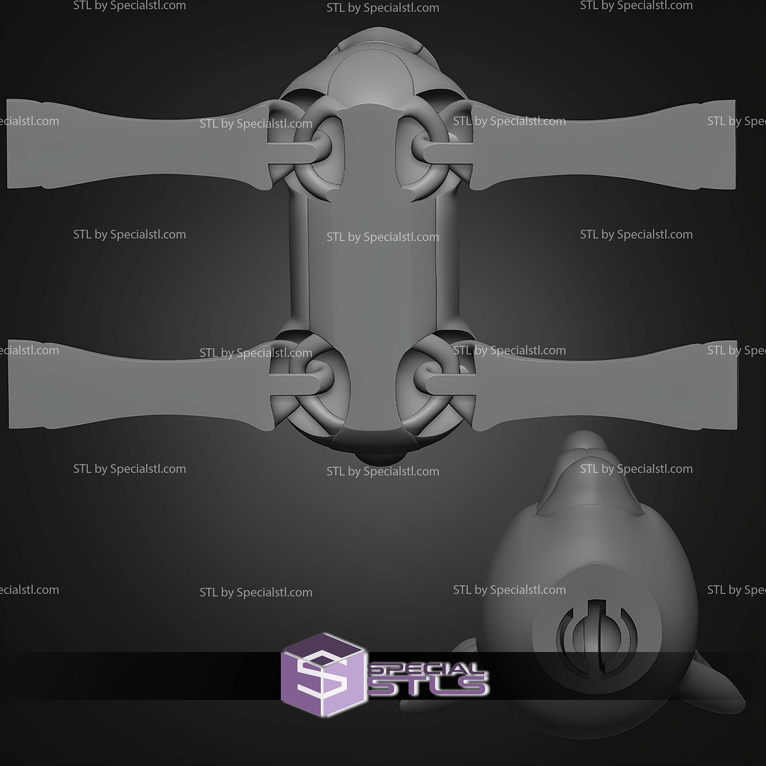 Rudolph Flexi STL Files 3D Model — view 7