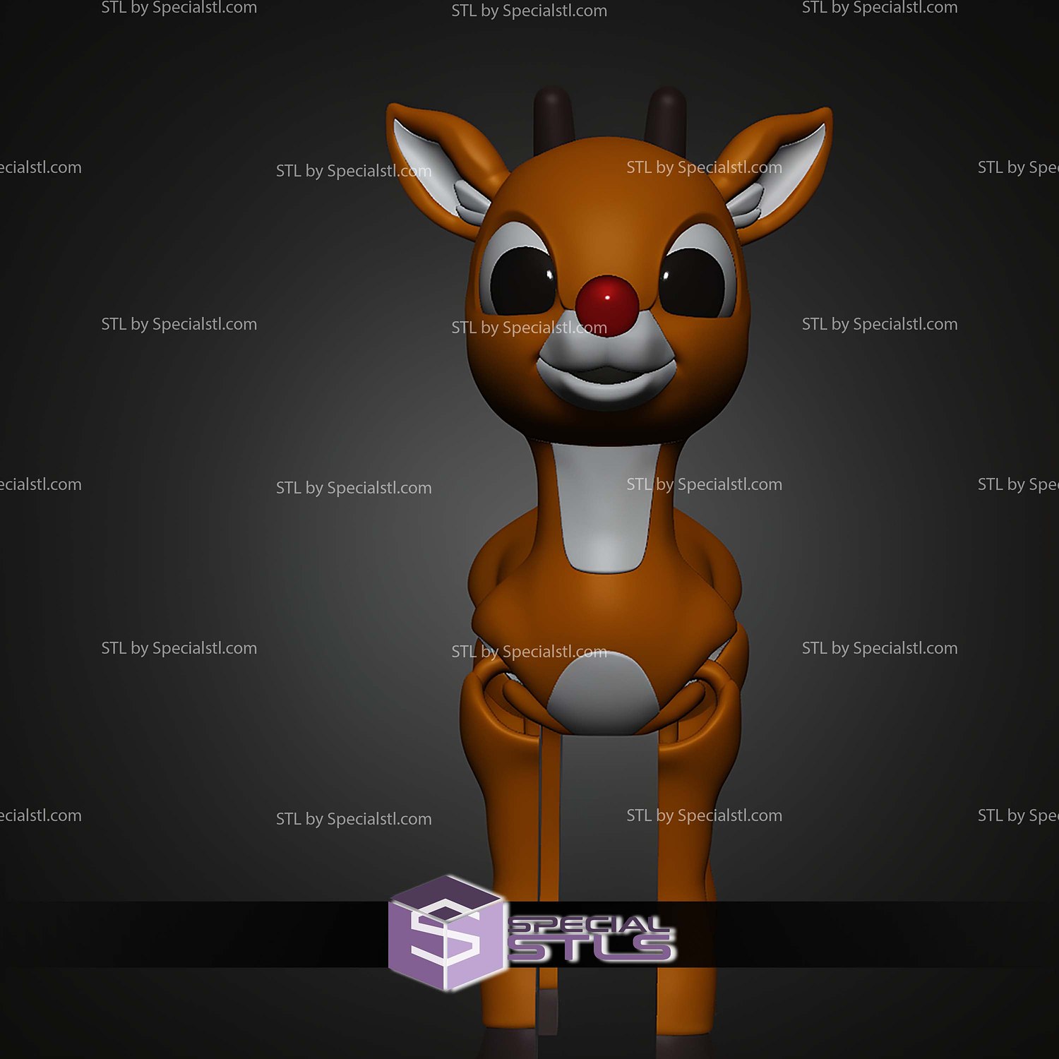 Rudolph Flexi STL Files 3D Model — view 8