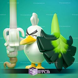 Sirfetchd Pokemon Complete STL Files 3D Model