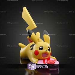 Basic Pokemon Collection Tripping Pikachu 3D STL Model