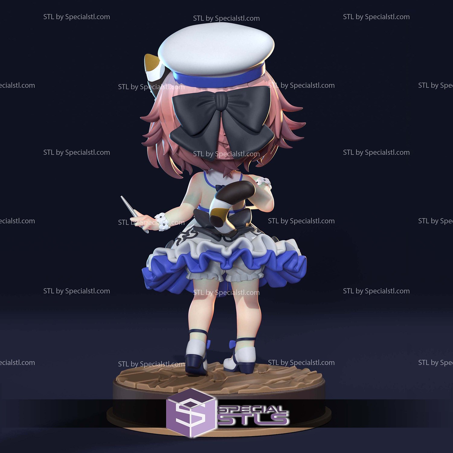 Diona Chibi Genshin Impact 3D Printer Files STL Model — view 4