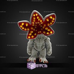 Super Basic STL Mini Demogorgon MultiColor 3D Model