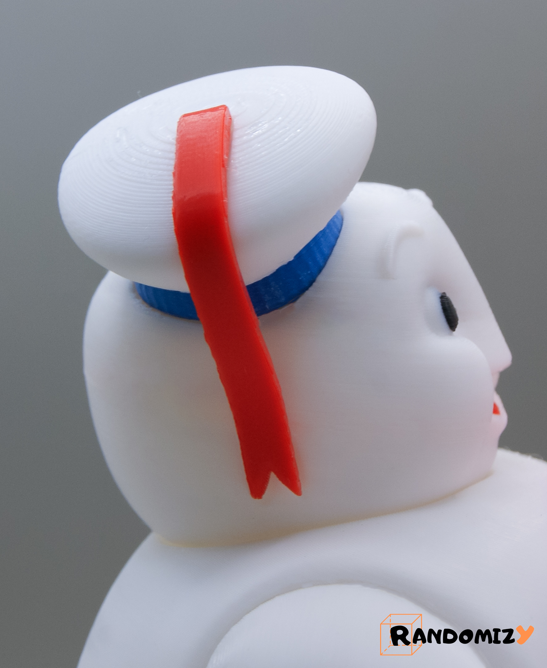 Mini Stay Puft Marshmallow Man (Easter) 3D STL Model