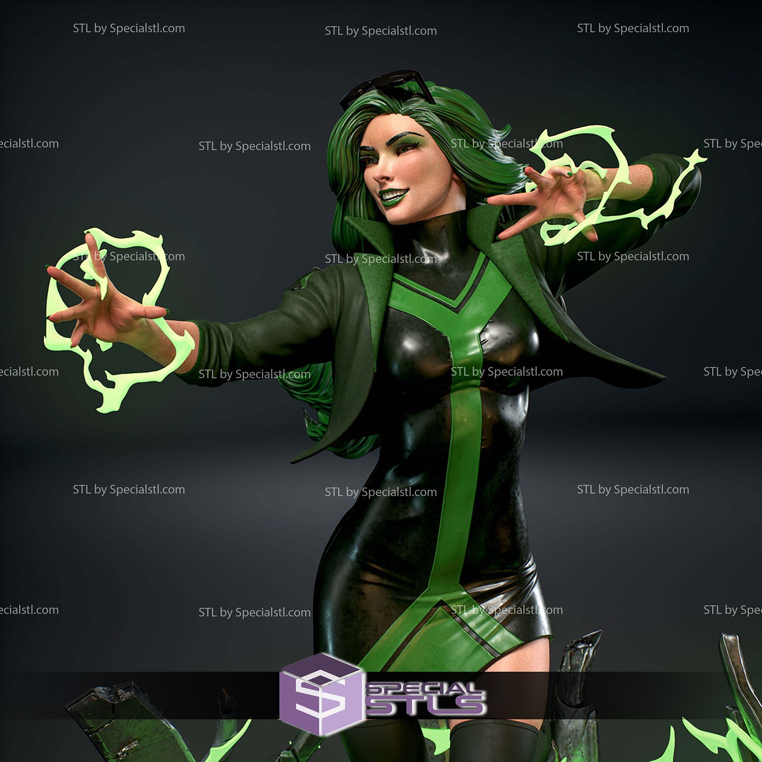 Polaris 2 Outfit X Men 3D Printer Files STL Model — view 4