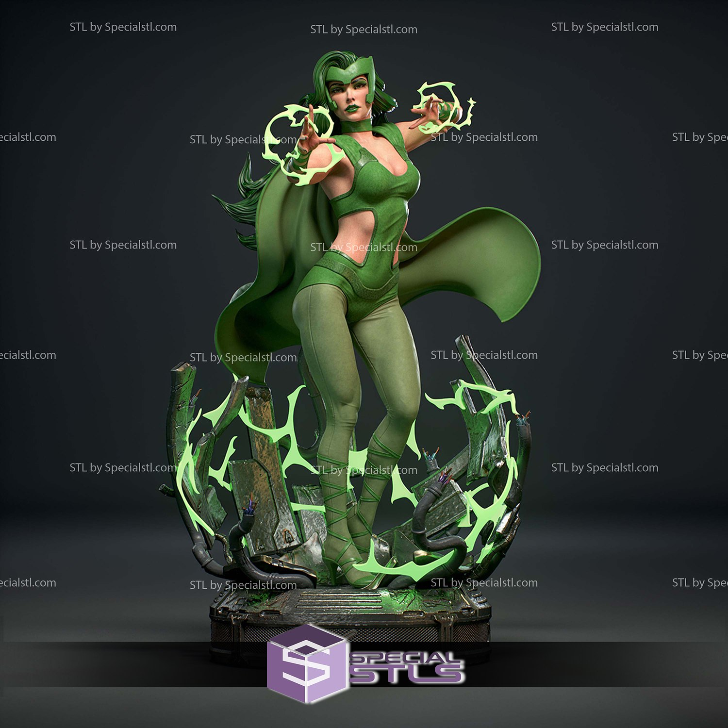 Polaris 2 Outfit X Men 3D Printer Files STL Model — view 5