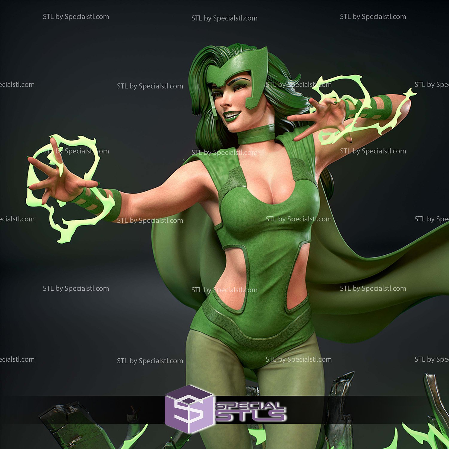 Polaris 2 Outfit X Men 3D Printer Files STL Model — view 7