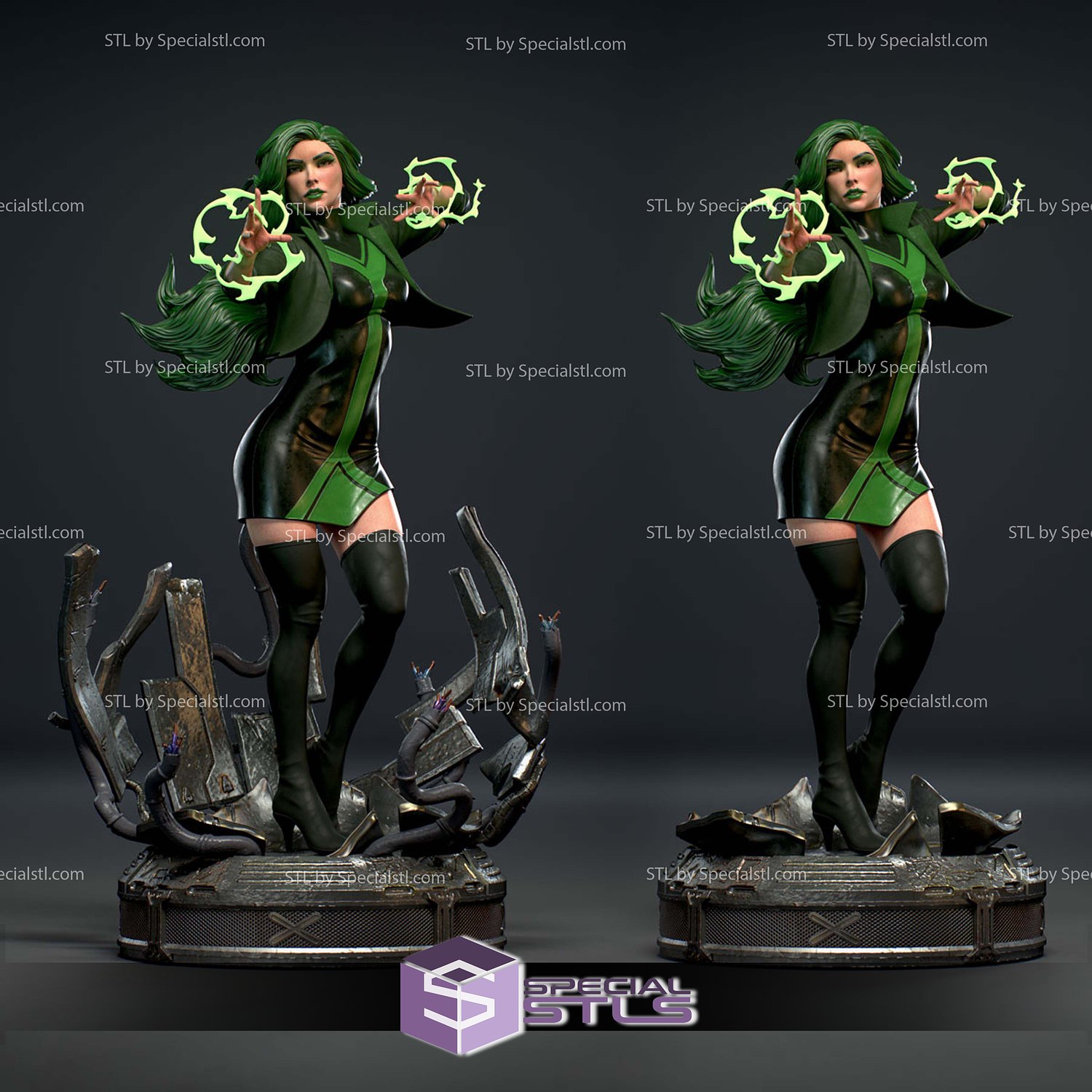 Polaris 2 Outfit X Men 3D Printer Files STL Model — view 8