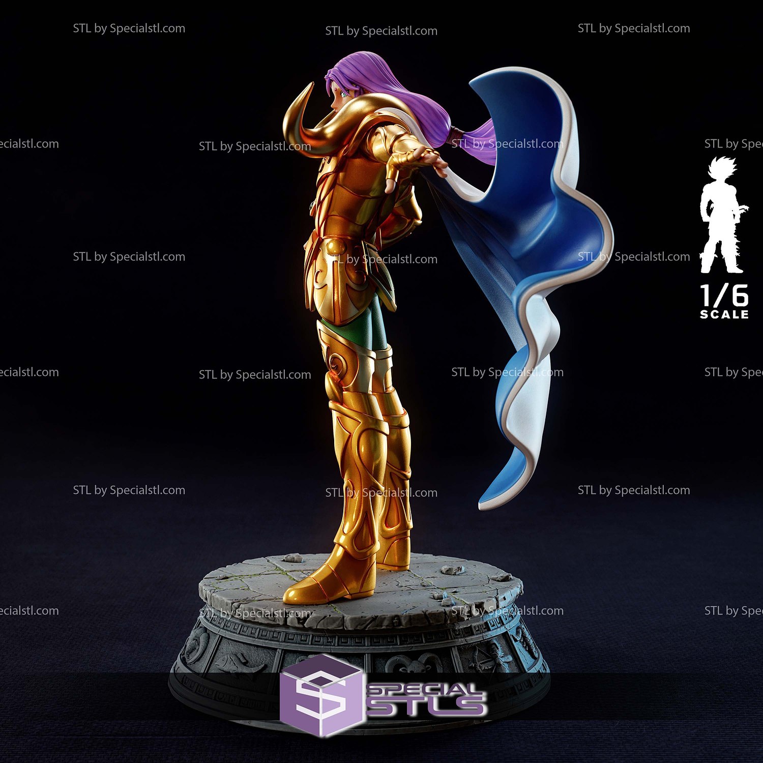 Mu House of Aries 3D Printer Files STL Model — view 4
