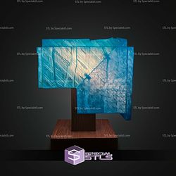 Cosplay STL Files Minecraft Movie Helmet Lamp 3D Model