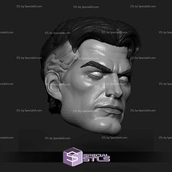 Custom Head STL Reed Richards Mr Fantastic 3D Model