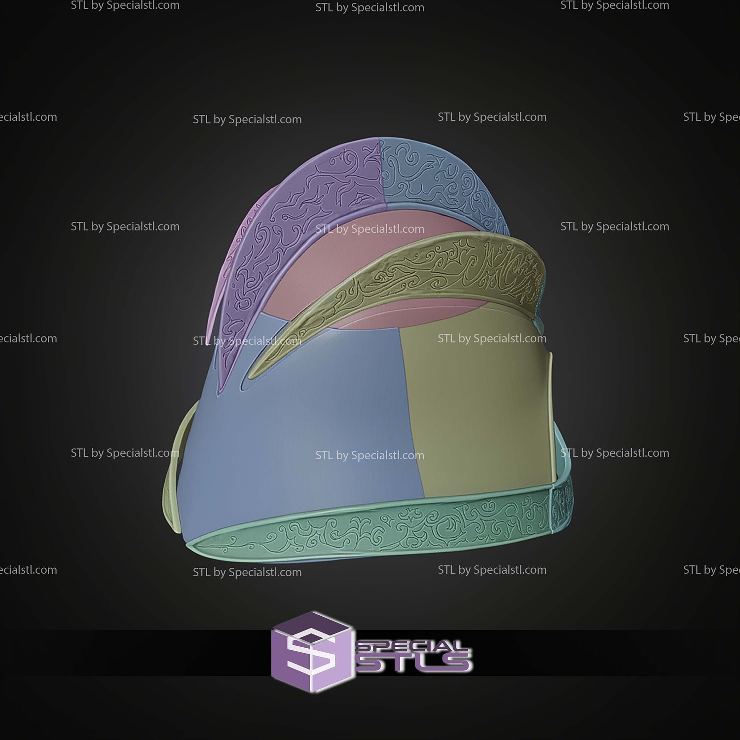 Cosplay STL Files The Mountain Helmet 3D Model — view 2