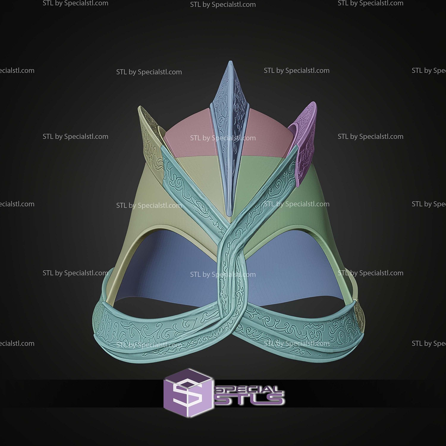 Cosplay STL Files The Mountain Helmet 3D Model — view 4
