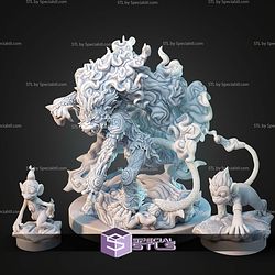 Kaiju Pokemon Infernape STL Files 3D Model