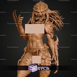 Female Predator Alternative 250mm STL Files 3D Model