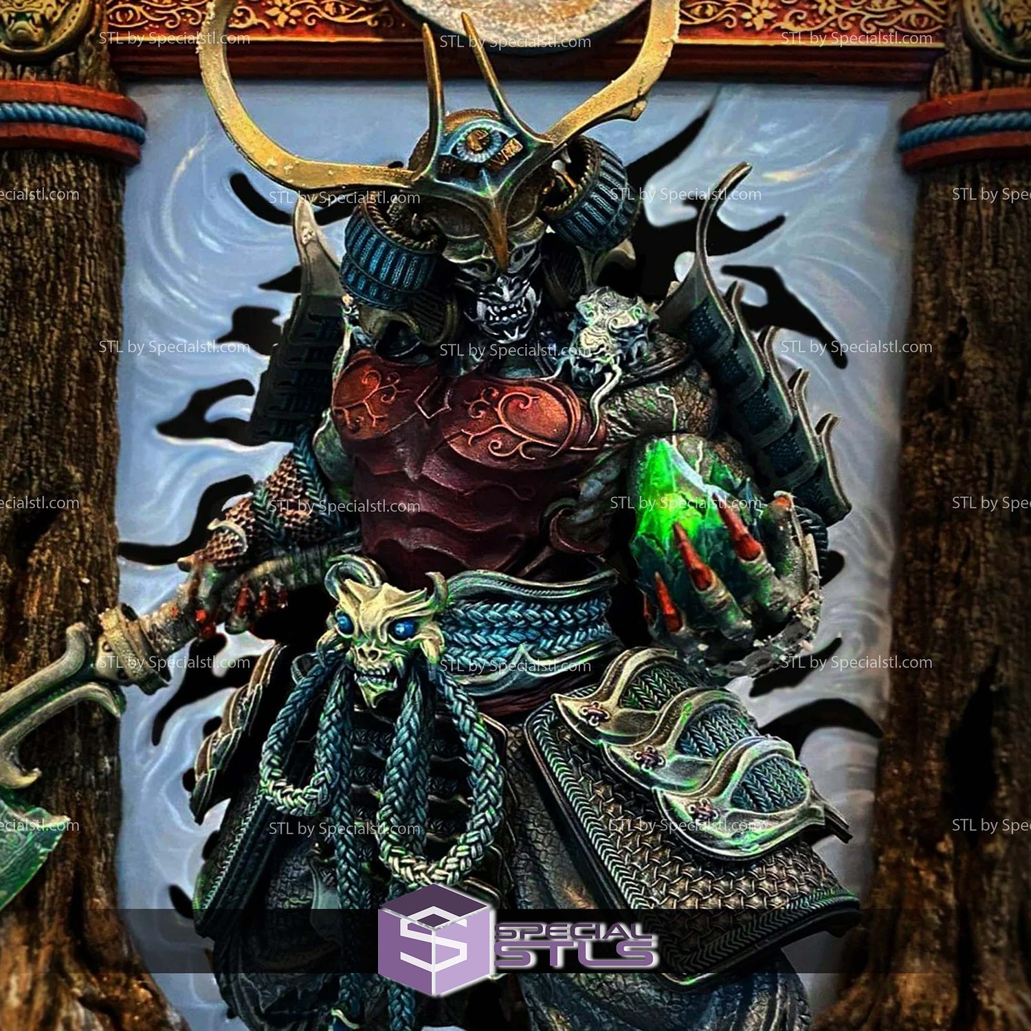 Portal Only for The Ancestors Tenjin 3D Printer Files STL Model — view 2