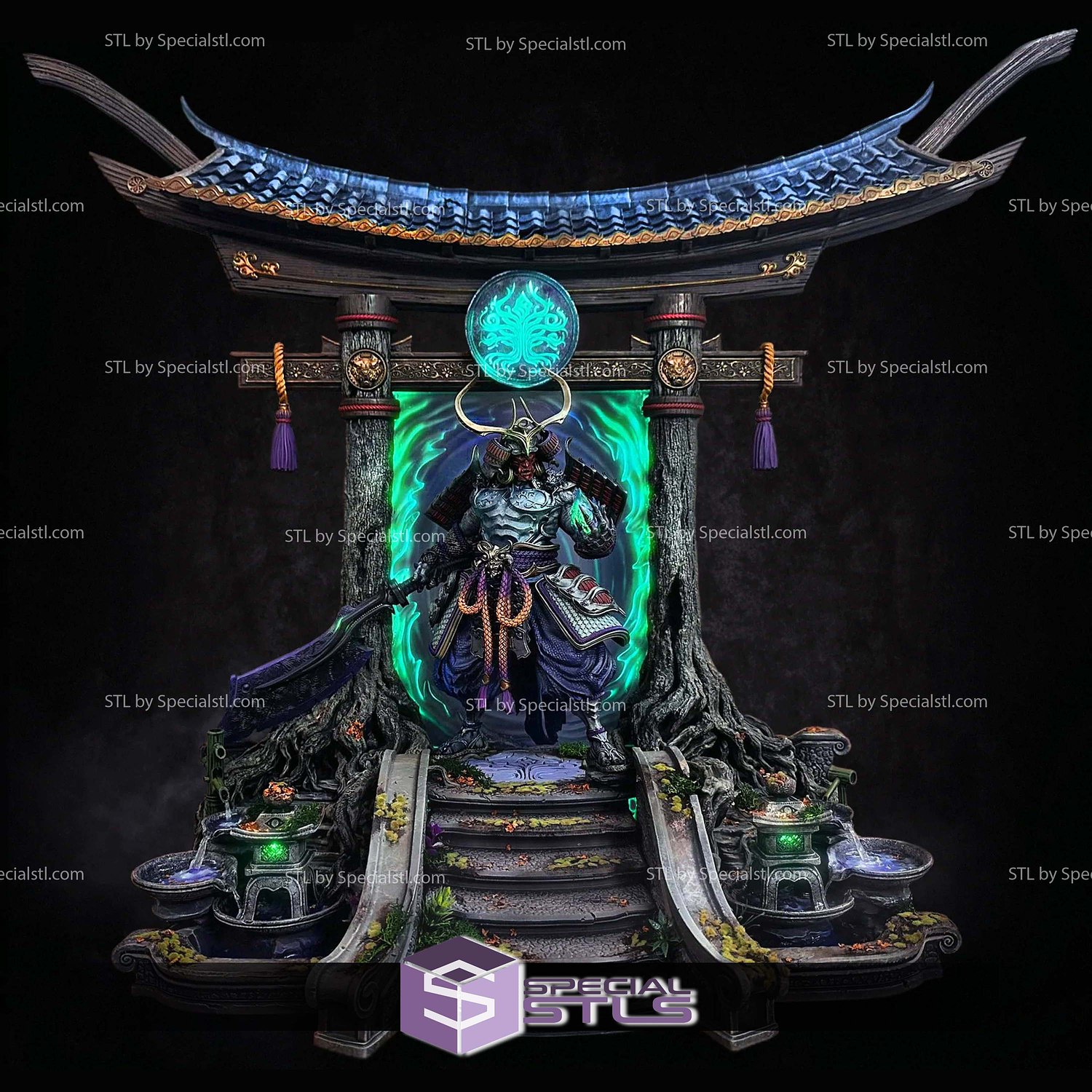 Portal Only for The Ancestors Tenjin 3D Printer Files STL Model — view 4