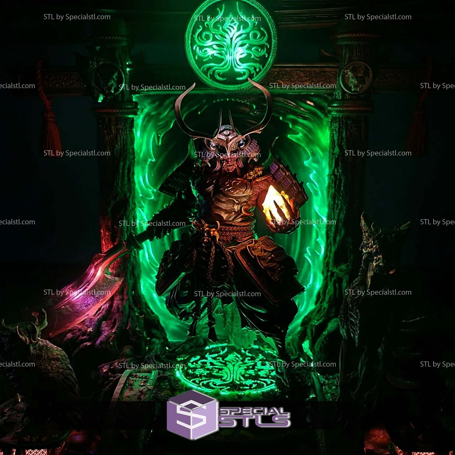 Portal Only for The Ancestors Tenjin 3D Printer Files STL Model — view 5