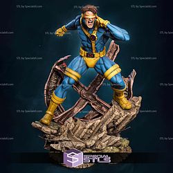 Cyclops X-Men Logo Base 3D Printer Files STL Model