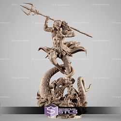 Bryce Wayne Drowned Batman V2 3D Printer Files STL Model — view 1