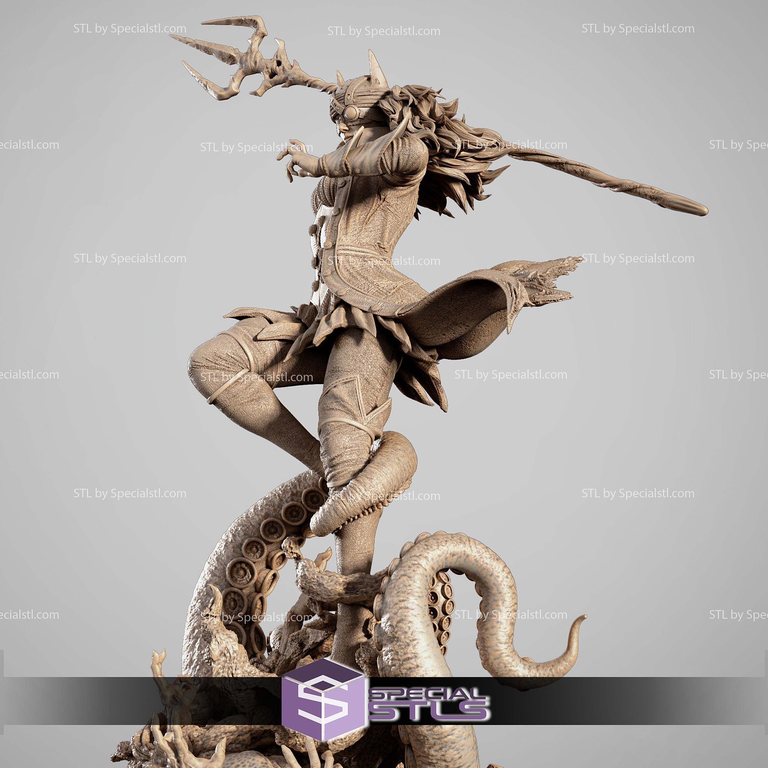 Bryce Wayne Drowned Batman V2 3D Printer Files STL Model — view 2