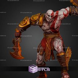 Kratos Ghost Of Sparta STL Files 3D Model